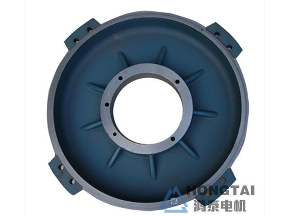 YE3-132S2-2电机端盖-铸铁-卧式平式-前后端盖-驱动端盖